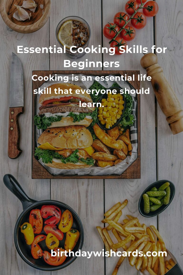 Mastering the Art of Cooking Basics: Essential Projects for Every Beginner