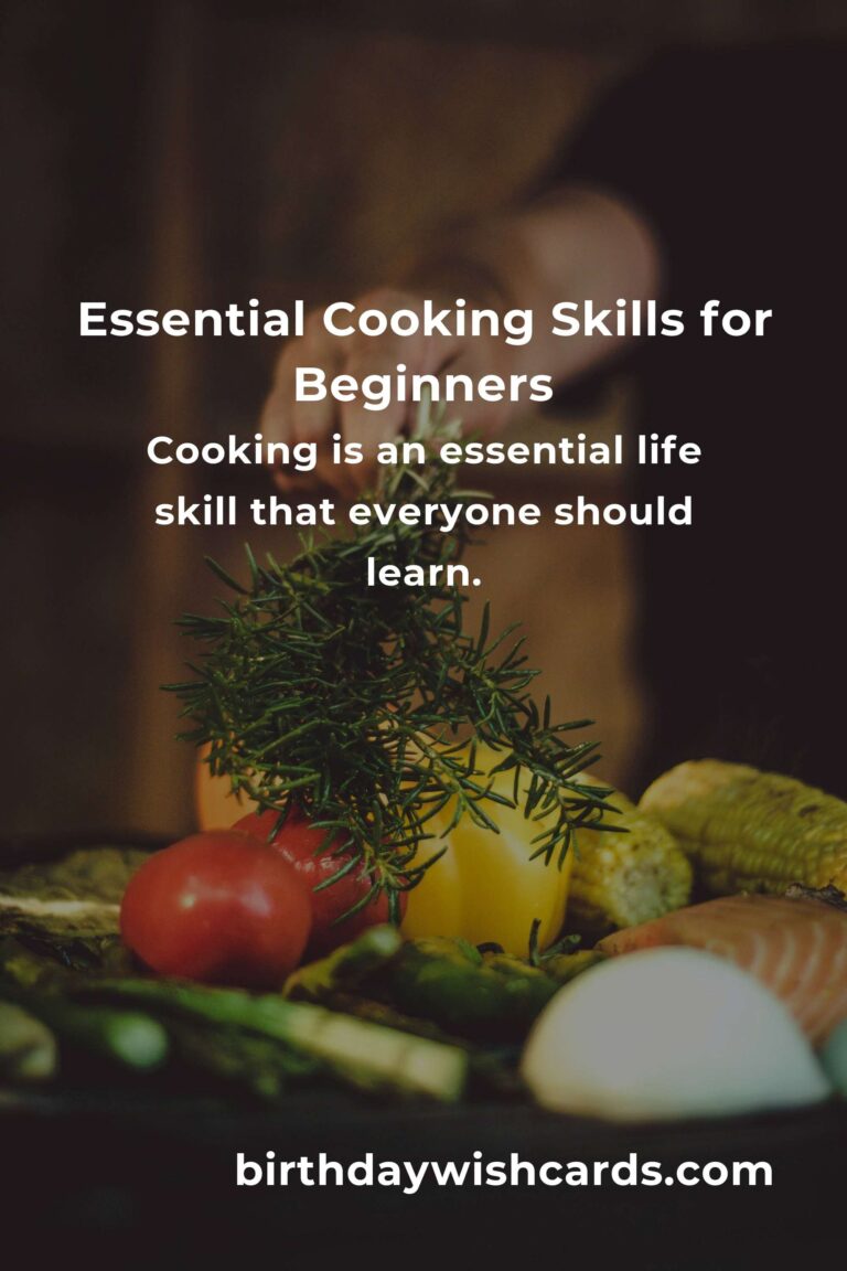 Mastering the Art of Cooking Basics: Essential Projects for Every Beginner