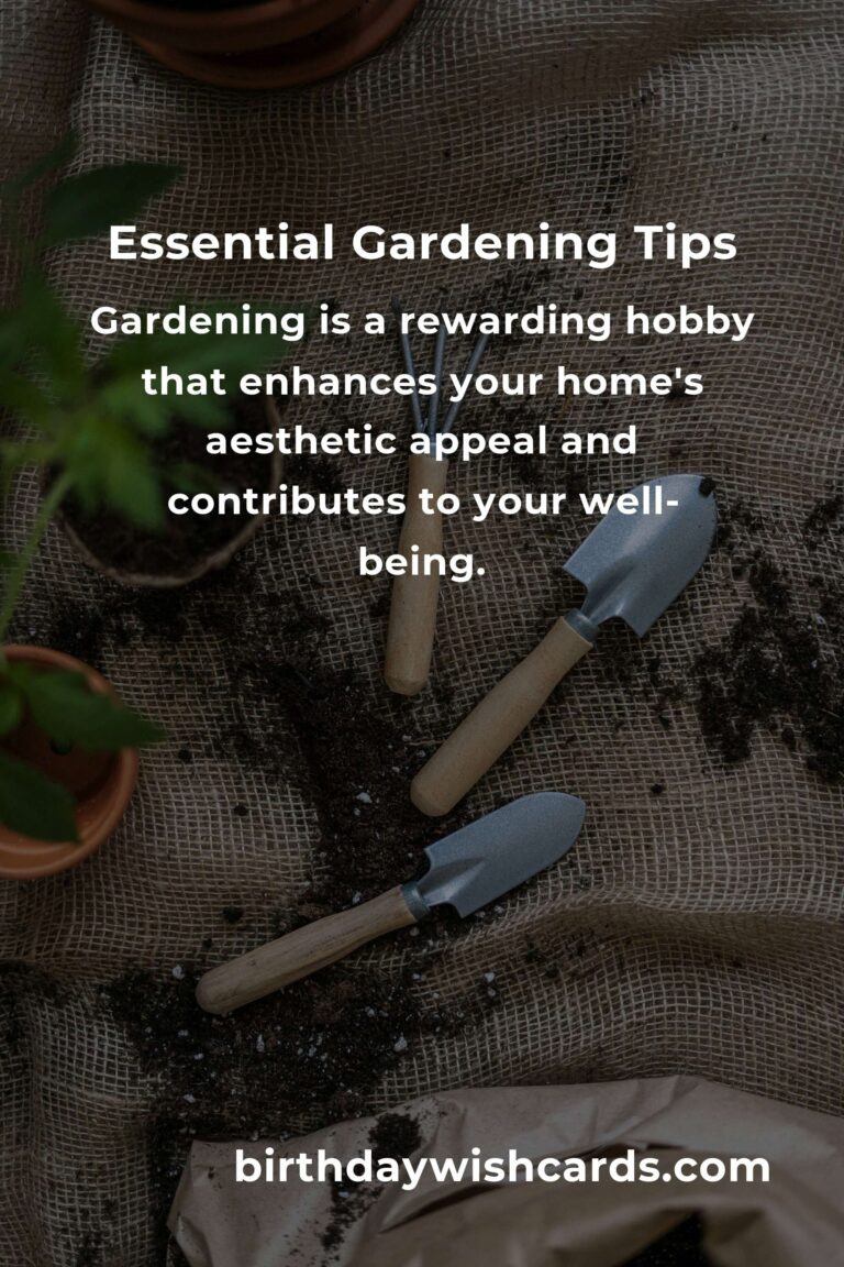 Mastering the Basics: 9 Essential Gardening Tips for Beginner Gardeners