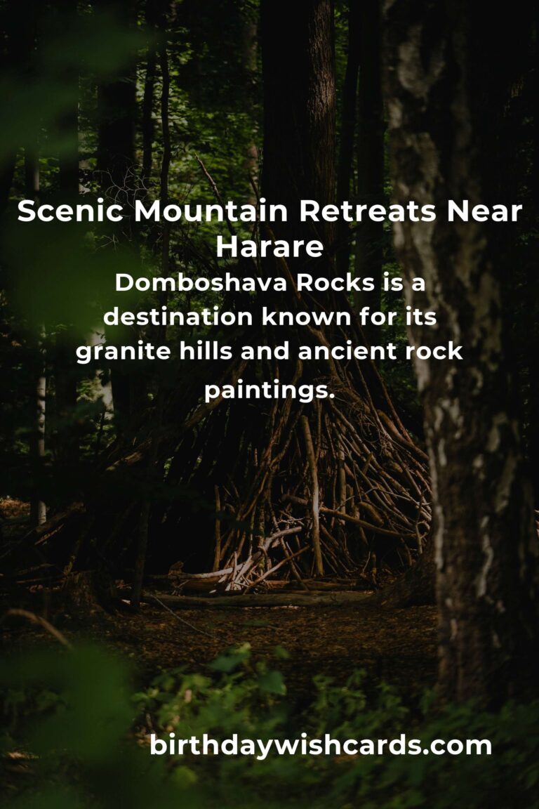 Mountain Retreats in Harare: The Ultimate Guide for Nature Enthusiasts