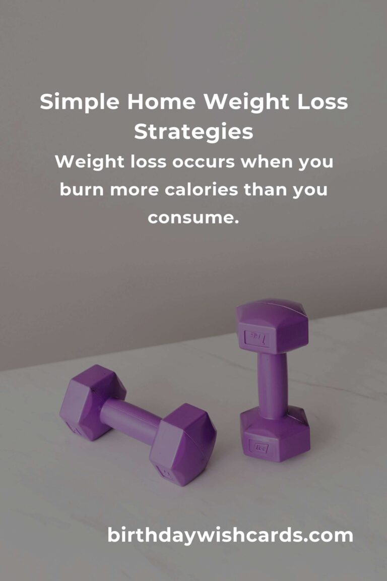 Natural Ways to Boost Weight Loss at Home: Effective Strategies for a Healthier You