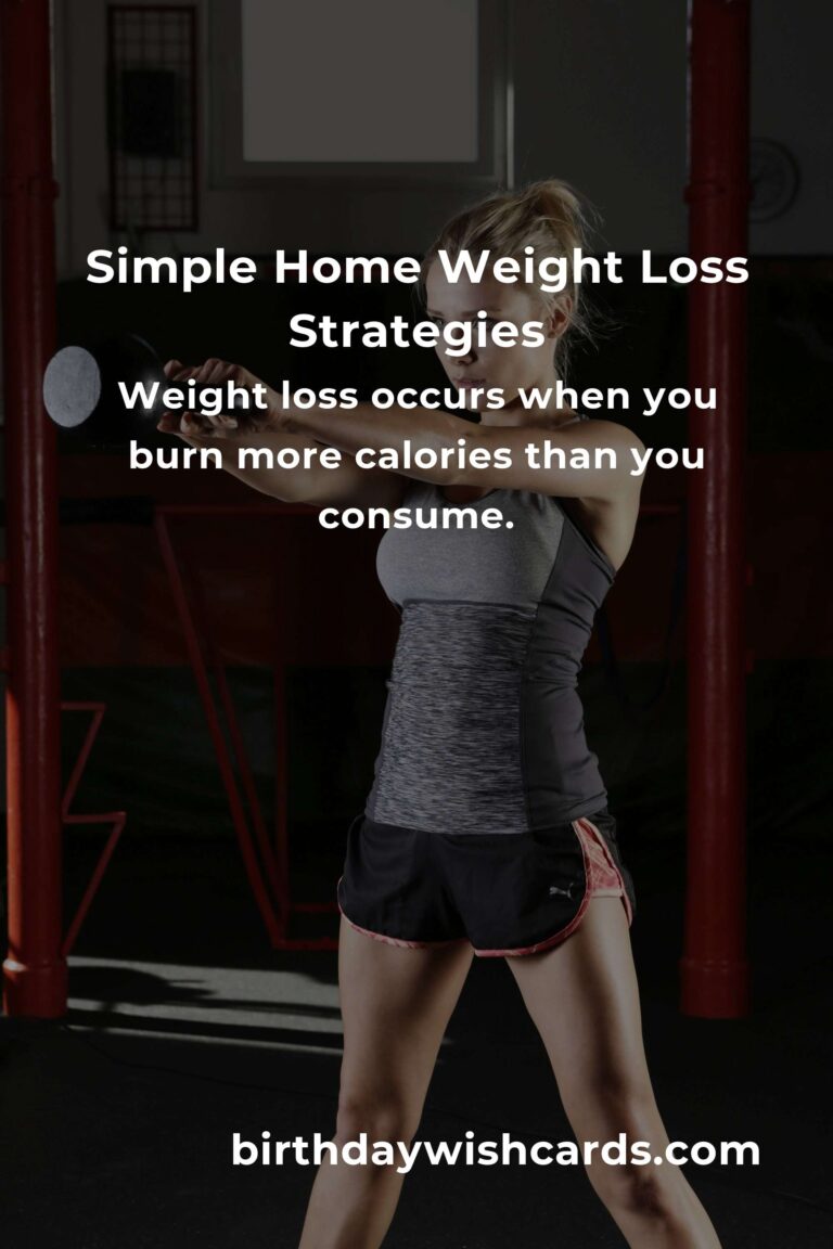 Natural Ways to Boost Weight Loss at Home: Effective Strategies for a Healthier You