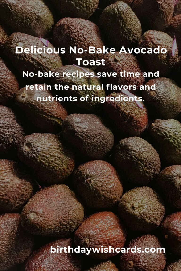 No-Bake Avocado Toast Recipe You’ll Make Again and Again