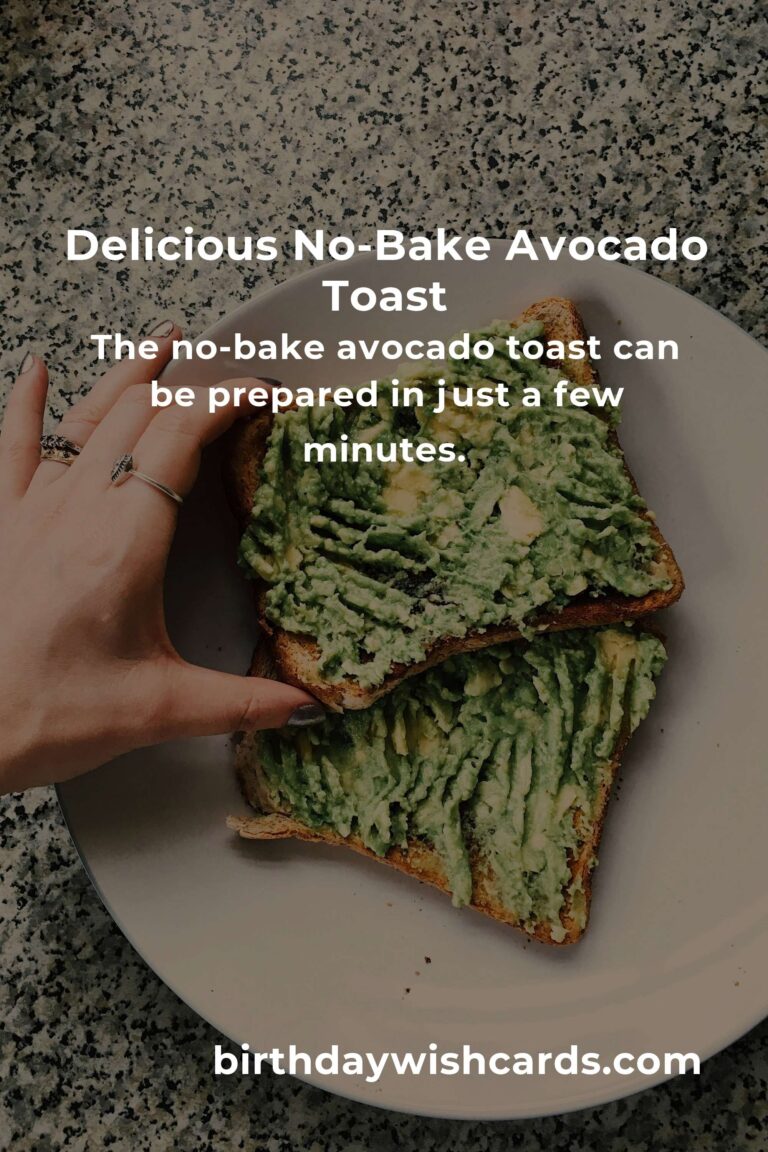 No-Bake Avocado Toast Recipe You’ll Make Again and Again