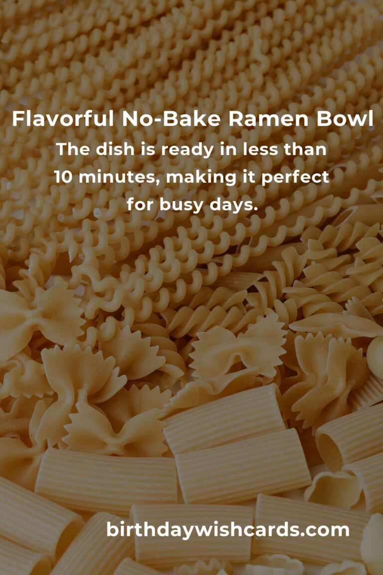 No-Bake Ramen Bowl Recipe You’ll Make Again and Again