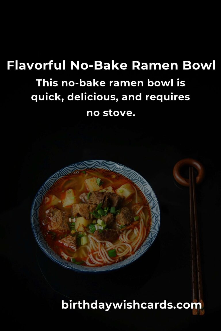 No-Bake Ramen Bowl Recipe You’ll Make Again and Again