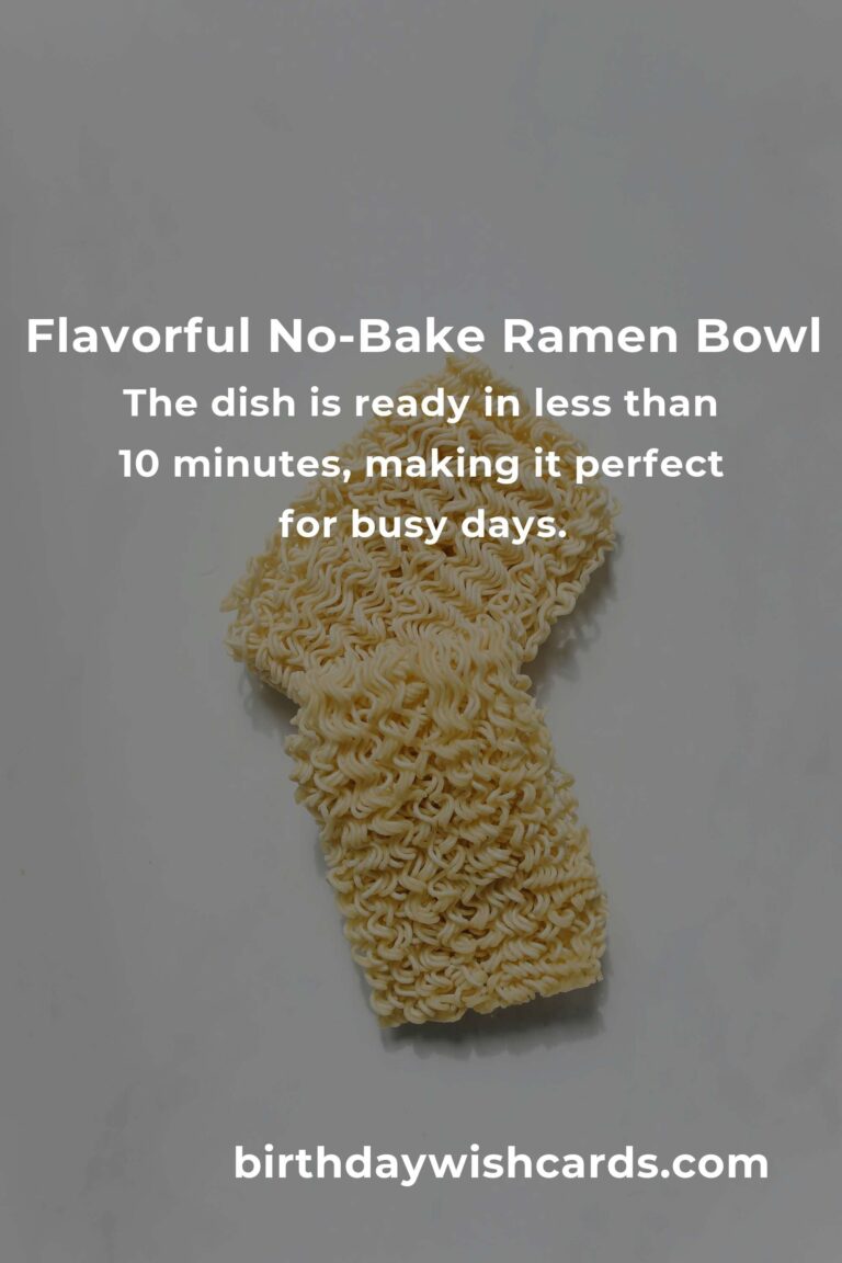 No-Bake Ramen Bowl Recipe You’ll Make Again and Again