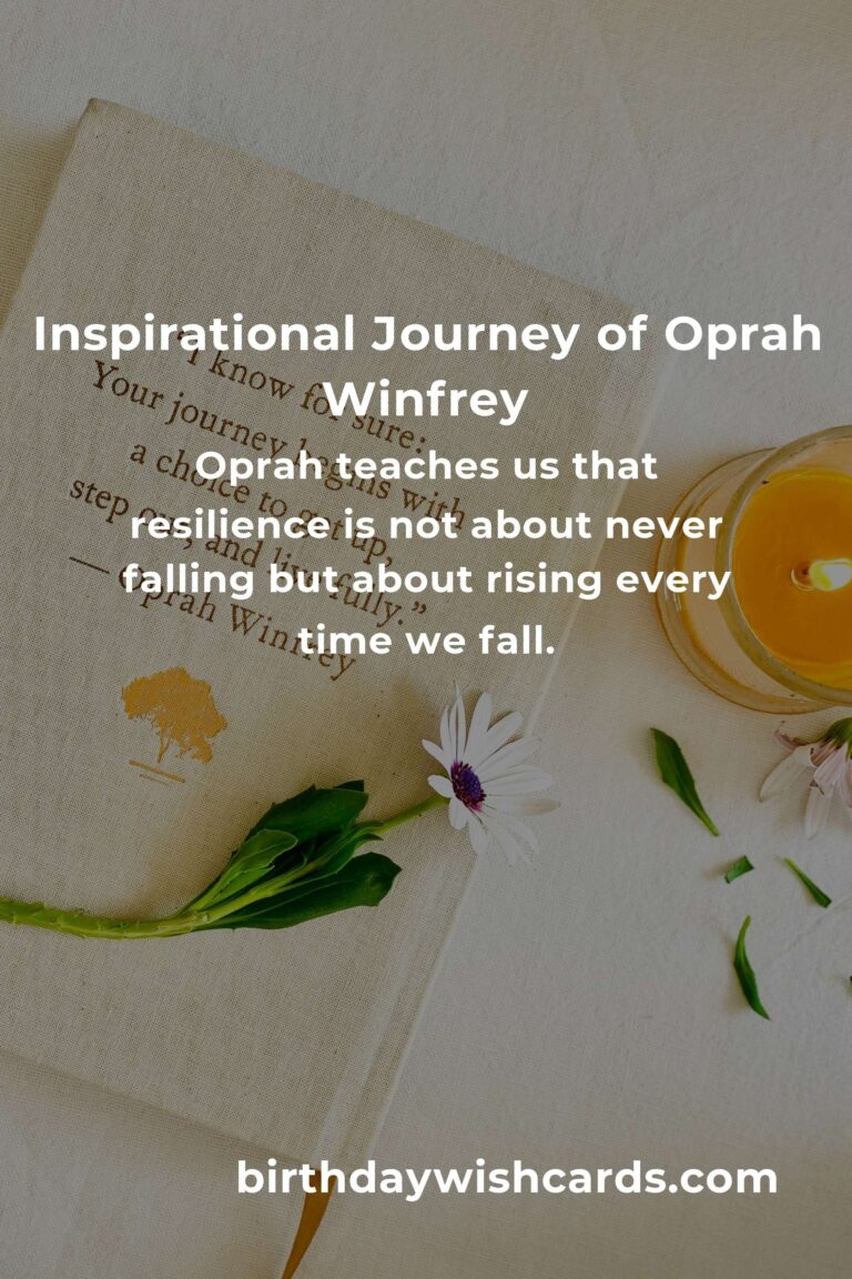 Oprah Winfrey Birthday Tribute: Life Lessons and Inspiration