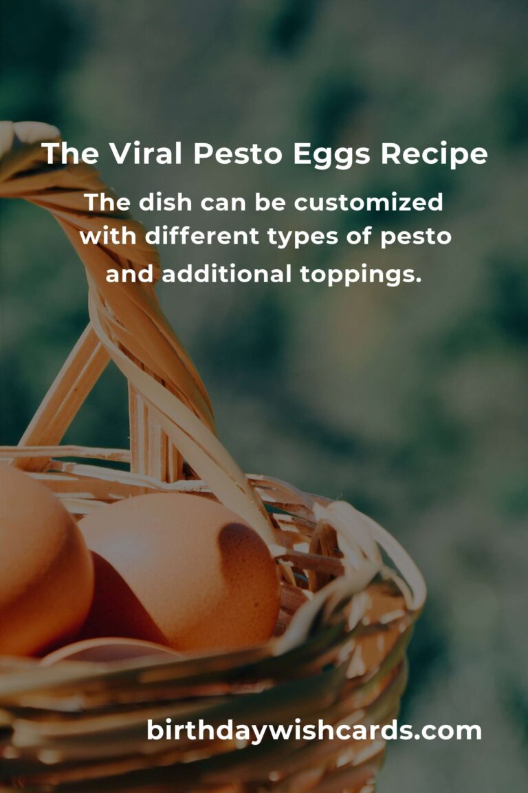 Pesto Eggs Recipe That Broke the Internet: A Delicious Breakfast Revolution