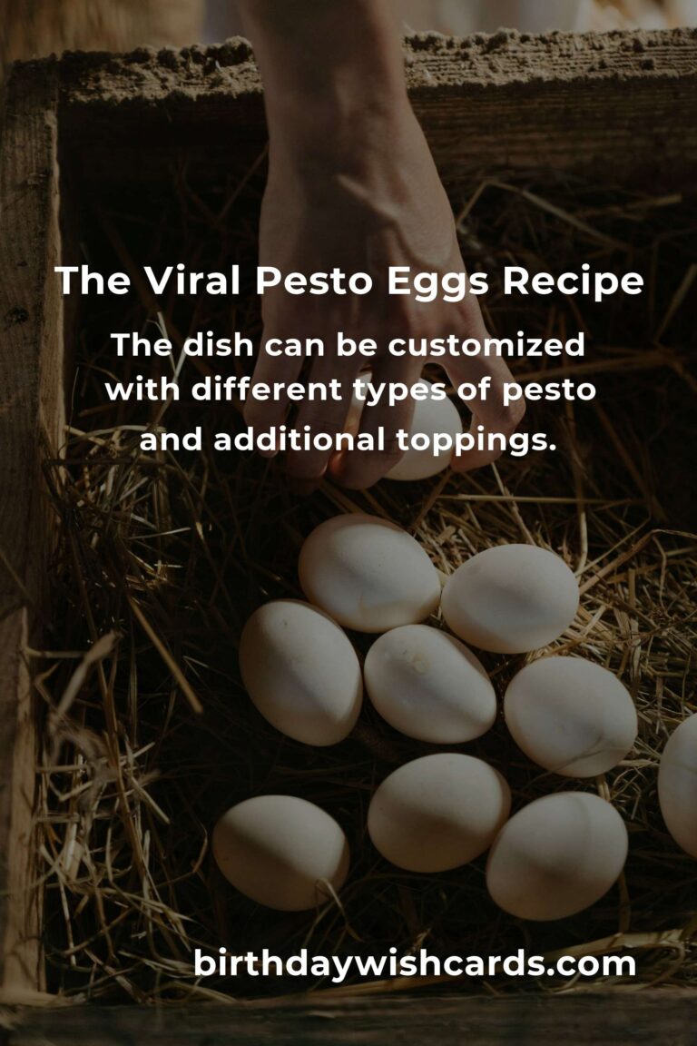 Pesto Eggs Recipe That Broke the Internet: A Delicious Breakfast Revolution