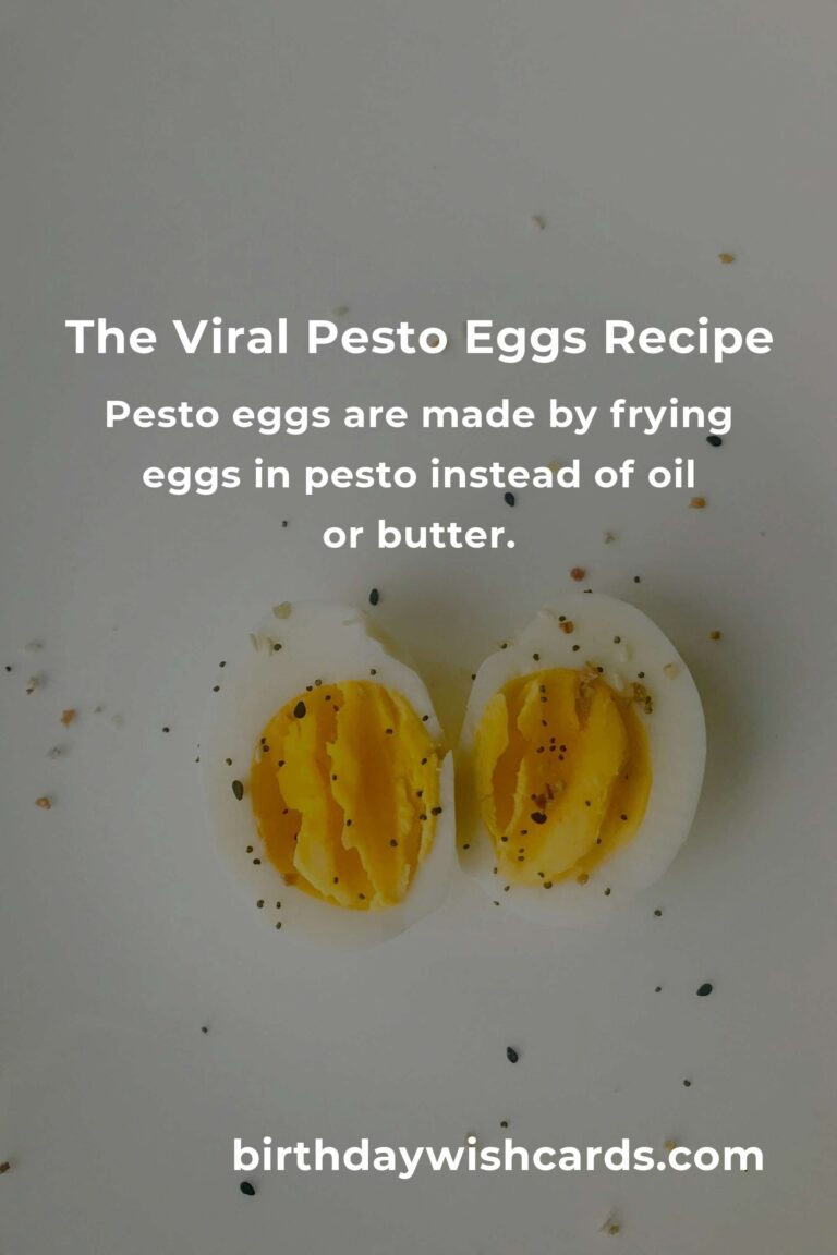 Pesto Eggs Recipe That Broke the Internet: A Delicious Breakfast Revolution