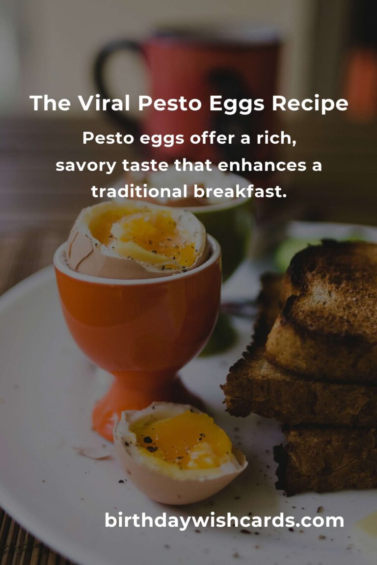 Pesto Eggs Recipe That Broke the Internet: A Delicious Breakfast Revolution