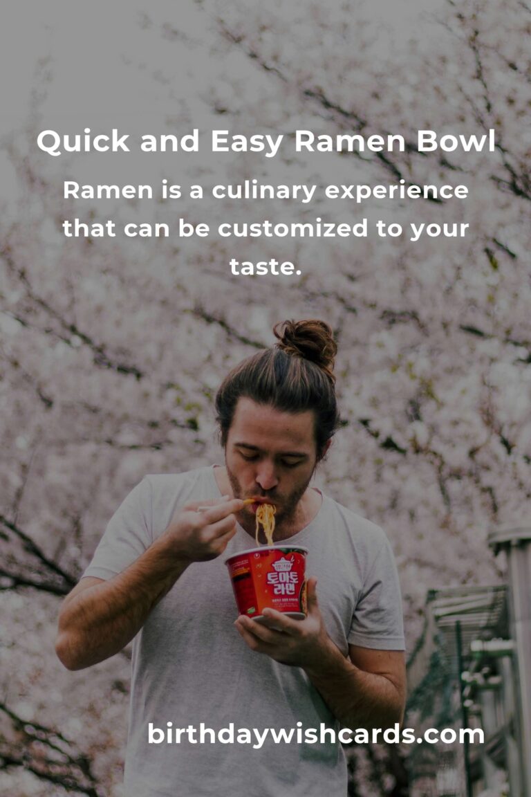 Quick & Easy Ramen Bowl in Under 7 Minutes: Ultimate Guide