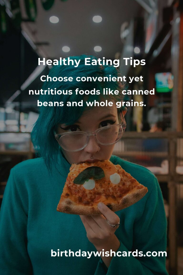 Quick Tips for Healthy Eating on a Busy Schedule