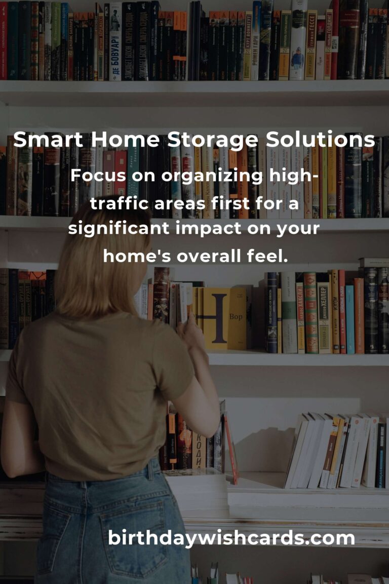 Quick and Effective Home Organization Tips