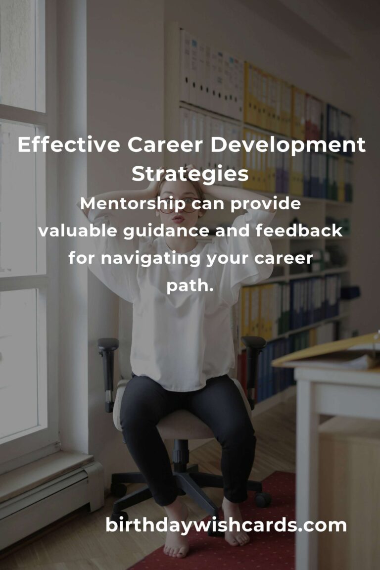 Smart Strategies for Effective Career Development