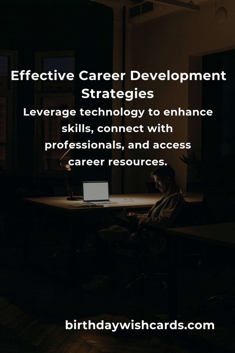Smart Strategies for Effective Career Development