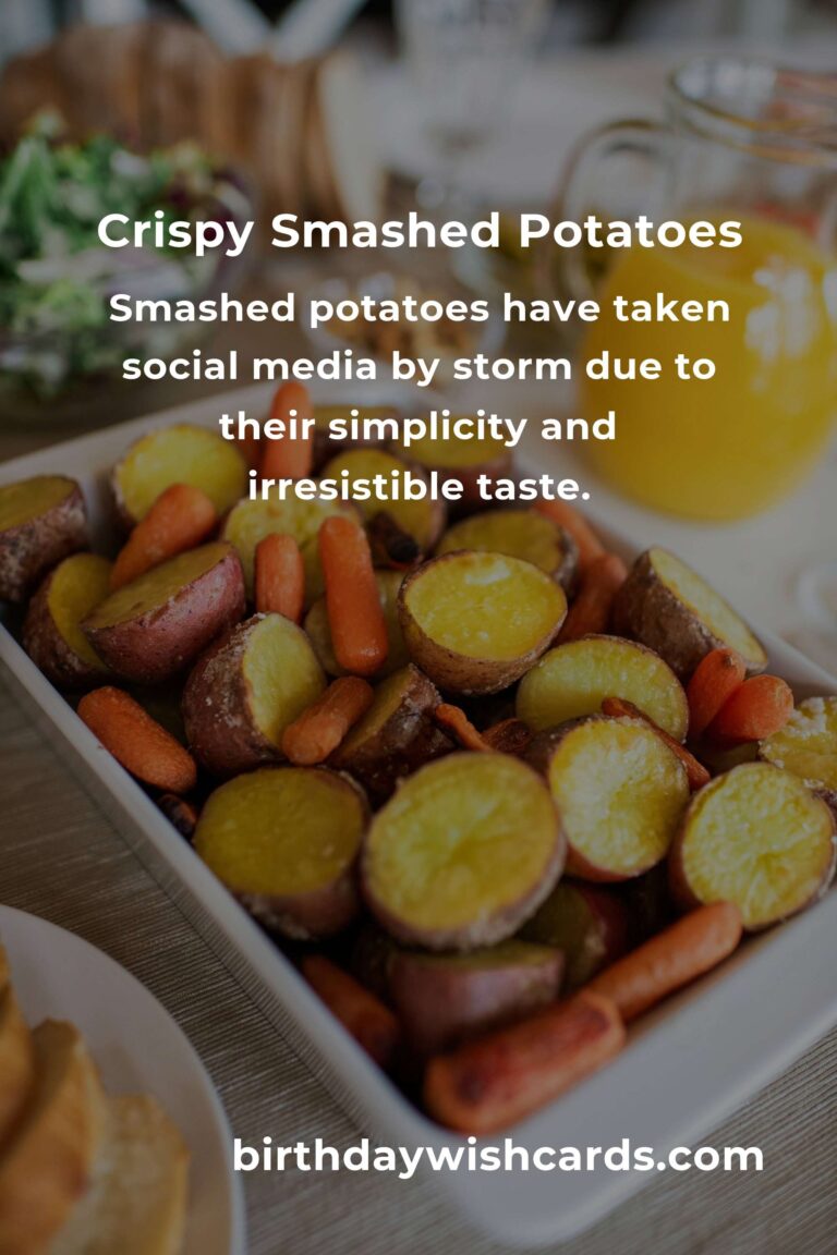 Smashed Potatoes Recipe That Broke the Internet: A Crispy Delight