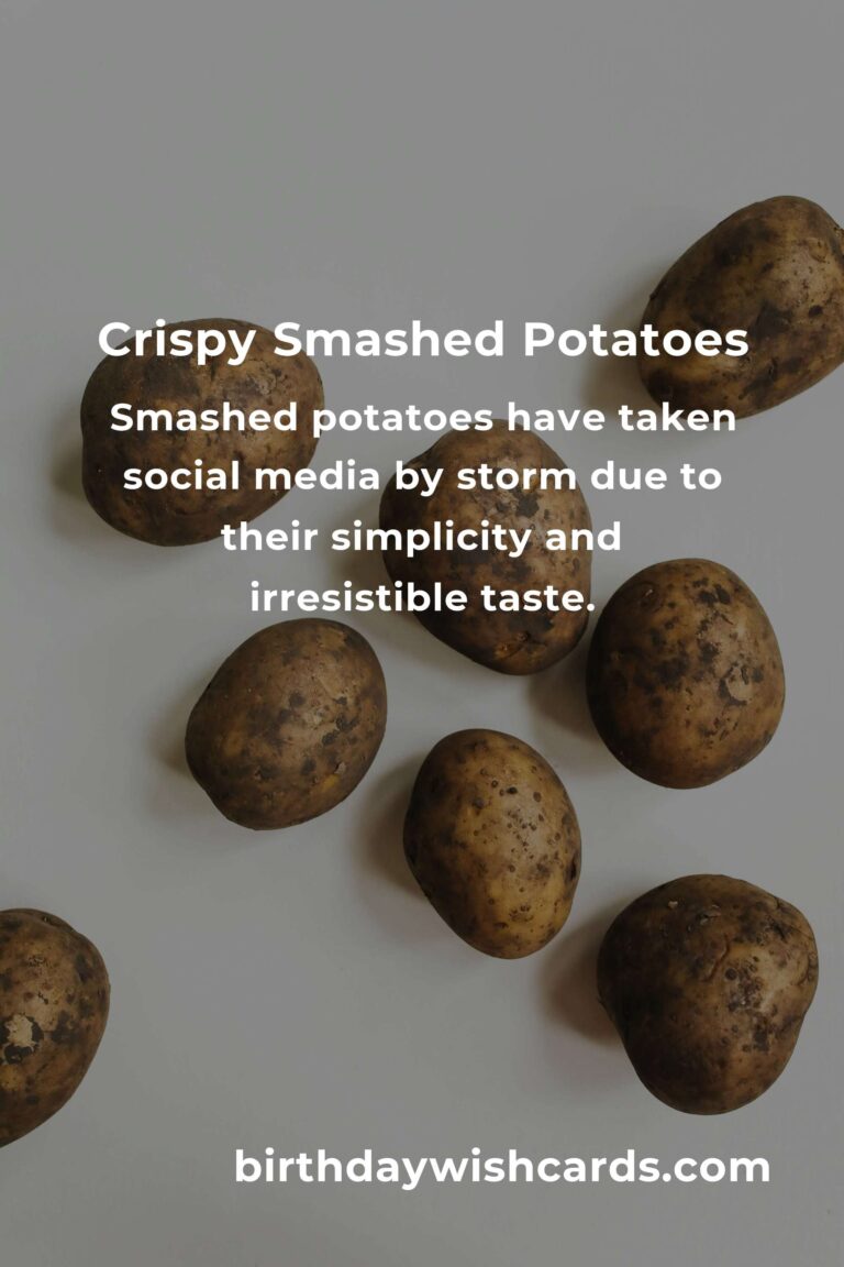 Smashed Potatoes Recipe That Broke the Internet: A Crispy Delight