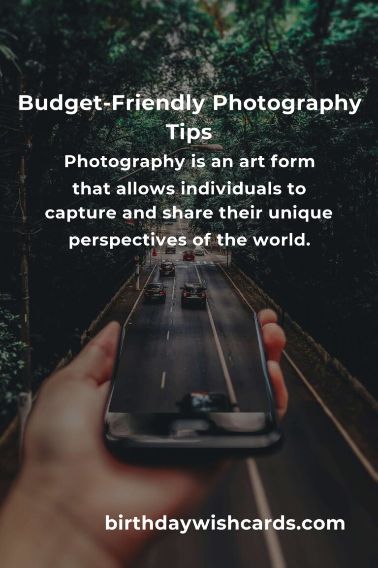 Solving Common Budget-Friendly Photography Fundamentals Problems