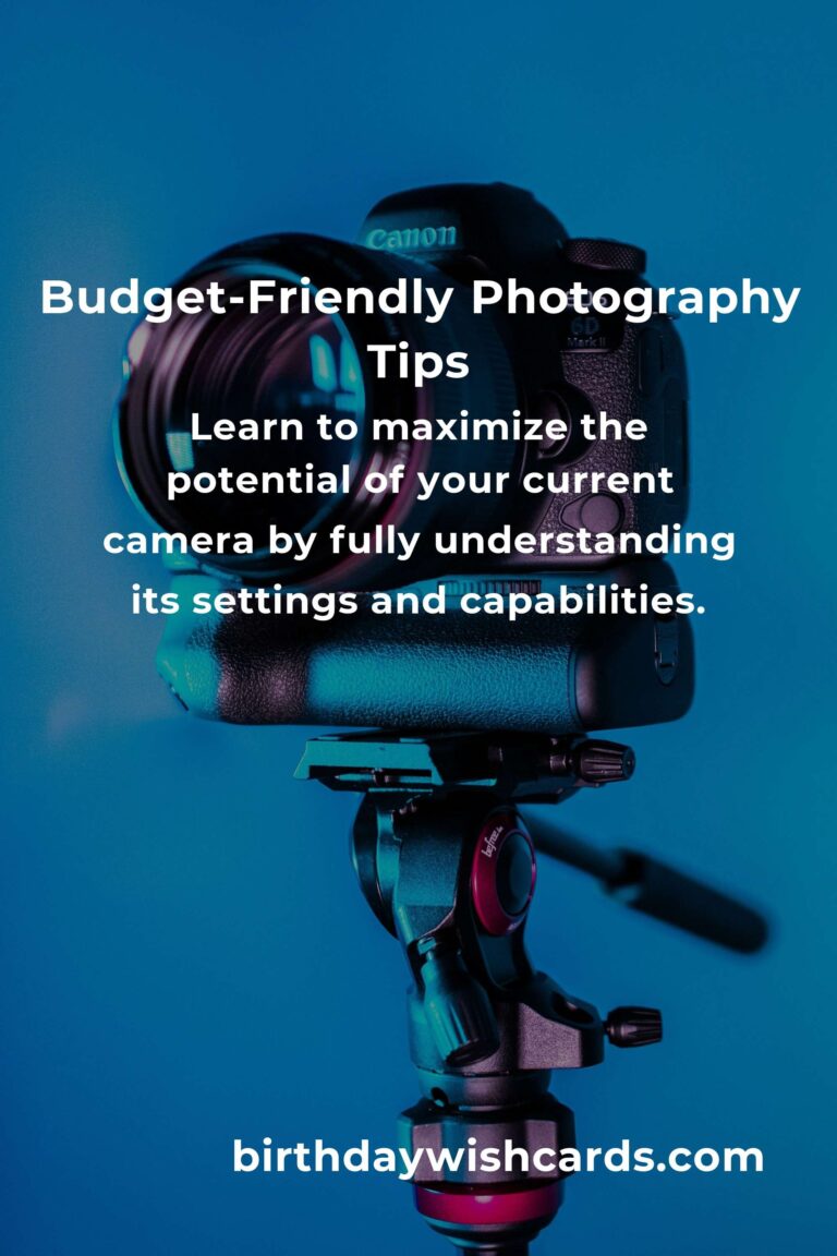 Solving Common Budget-Friendly Photography Fundamentals Problems