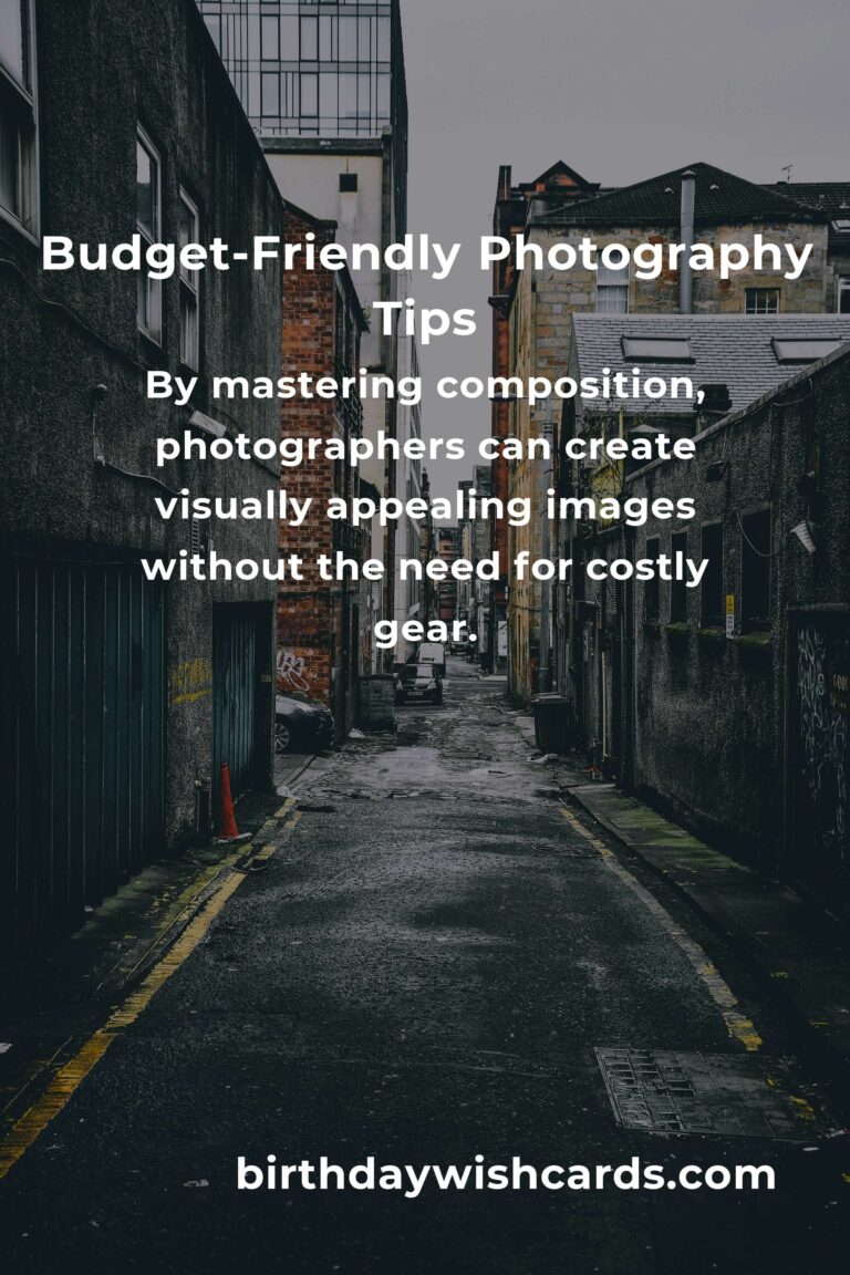 Solving Common Budget-Friendly Photography Fundamentals Problems