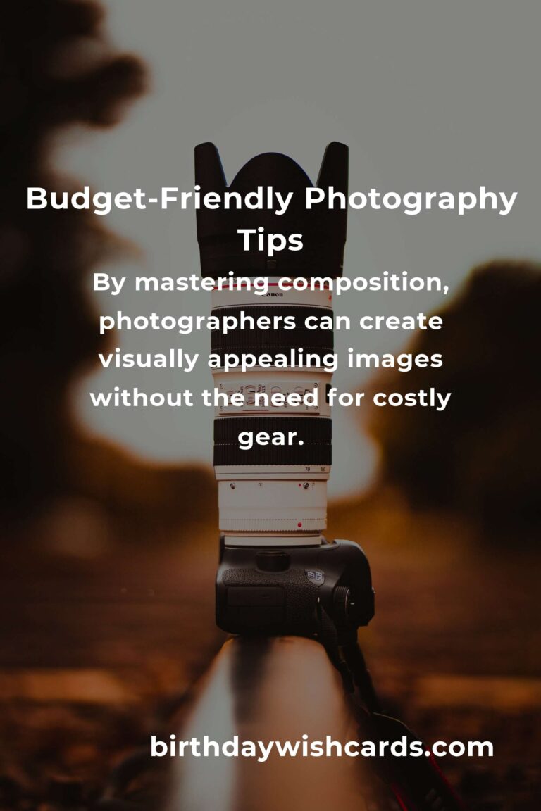 Solving Common Budget-Friendly Photography Fundamentals Problems