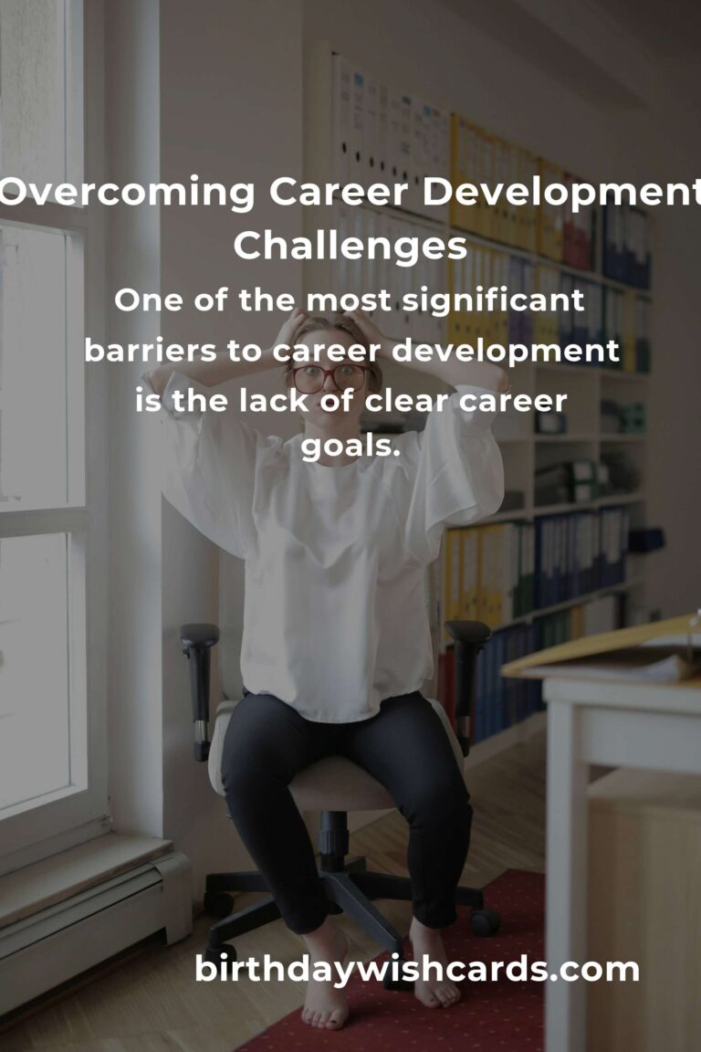 Solving Common Career Development Challenges for Success