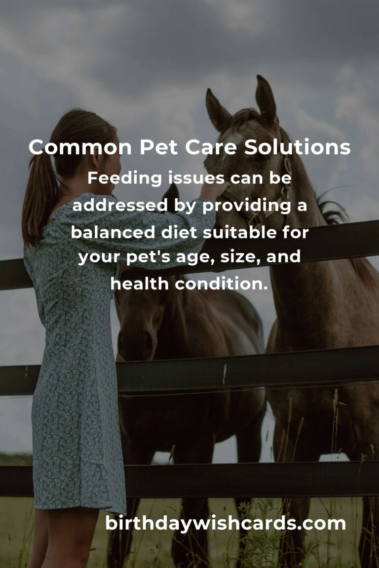 Solving Common Easy Pet Care Problems: Expert Tips for Happy Pets
