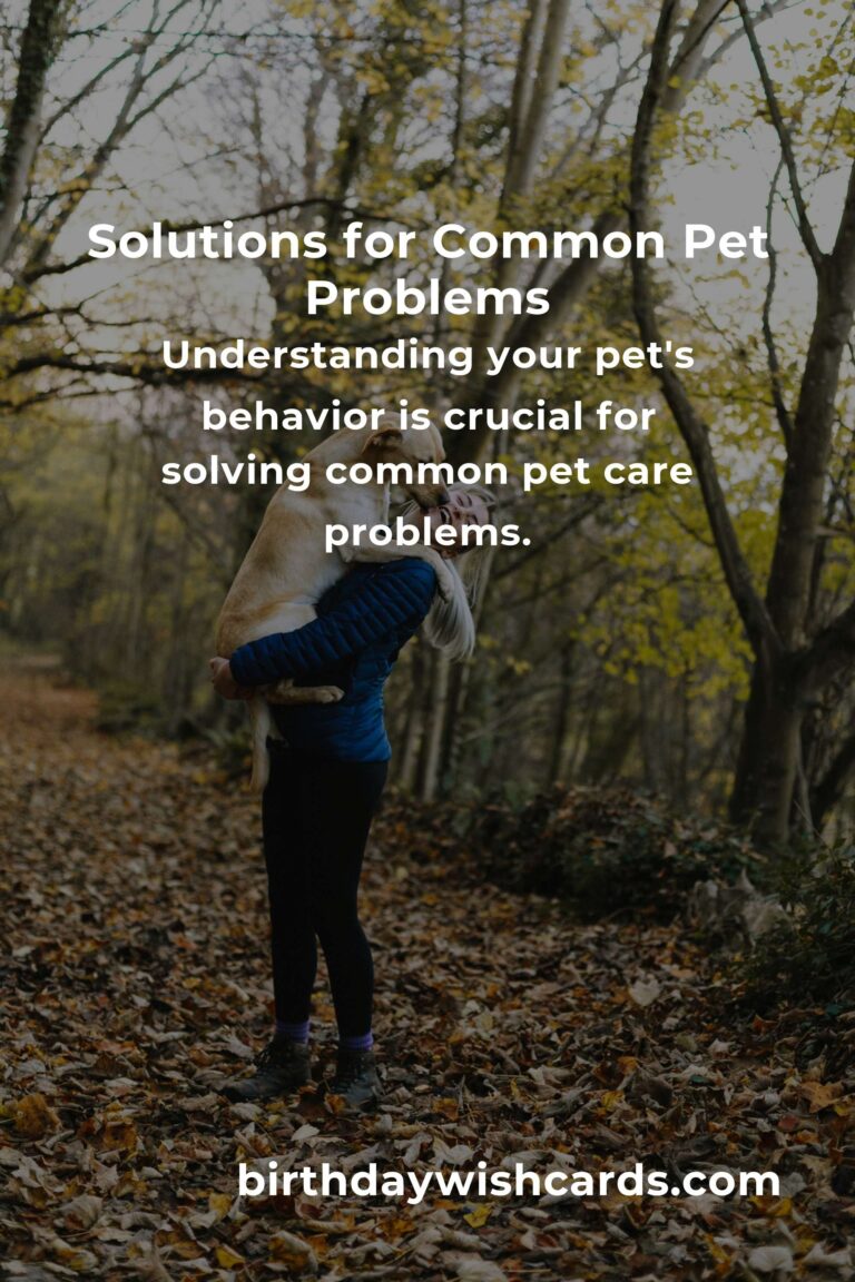 Solving Common Pet Care Problems: A Comprehensive Guide