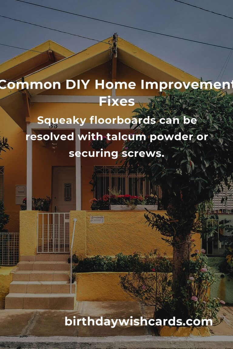 Solving Common Quick DIY Home Improvement Problems