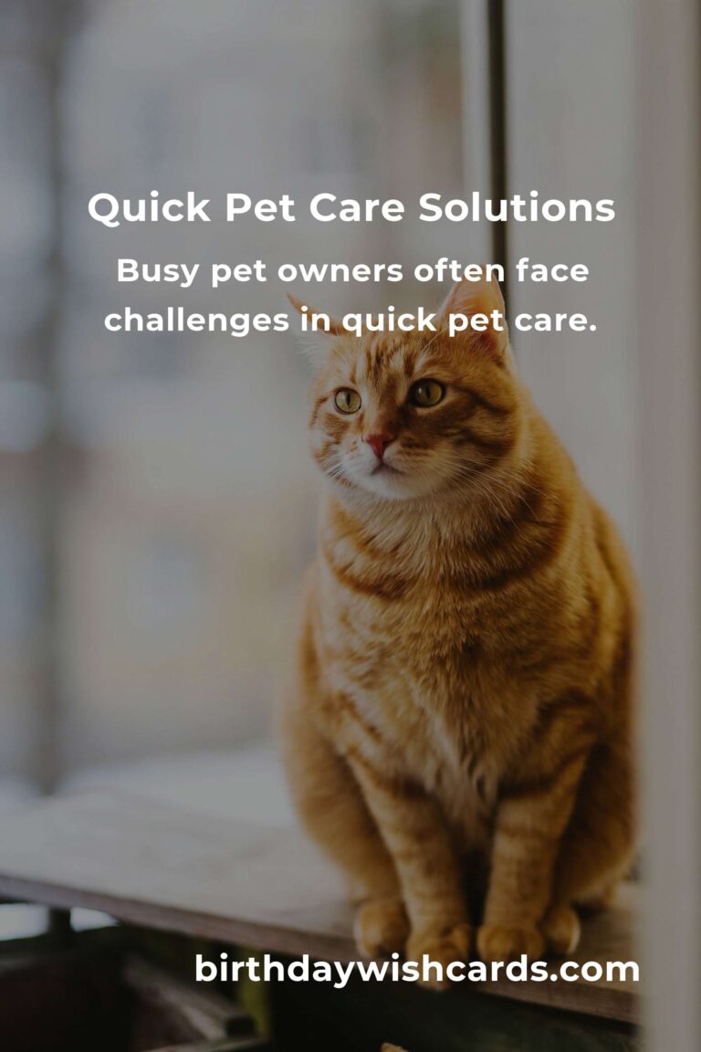 Solving Common Quick Pet Care Problems: Tips for Busy Pet Owners