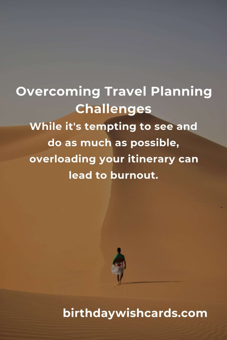 Solving Common Travel Planning Strategies Problems for a Stress-Free Vacation