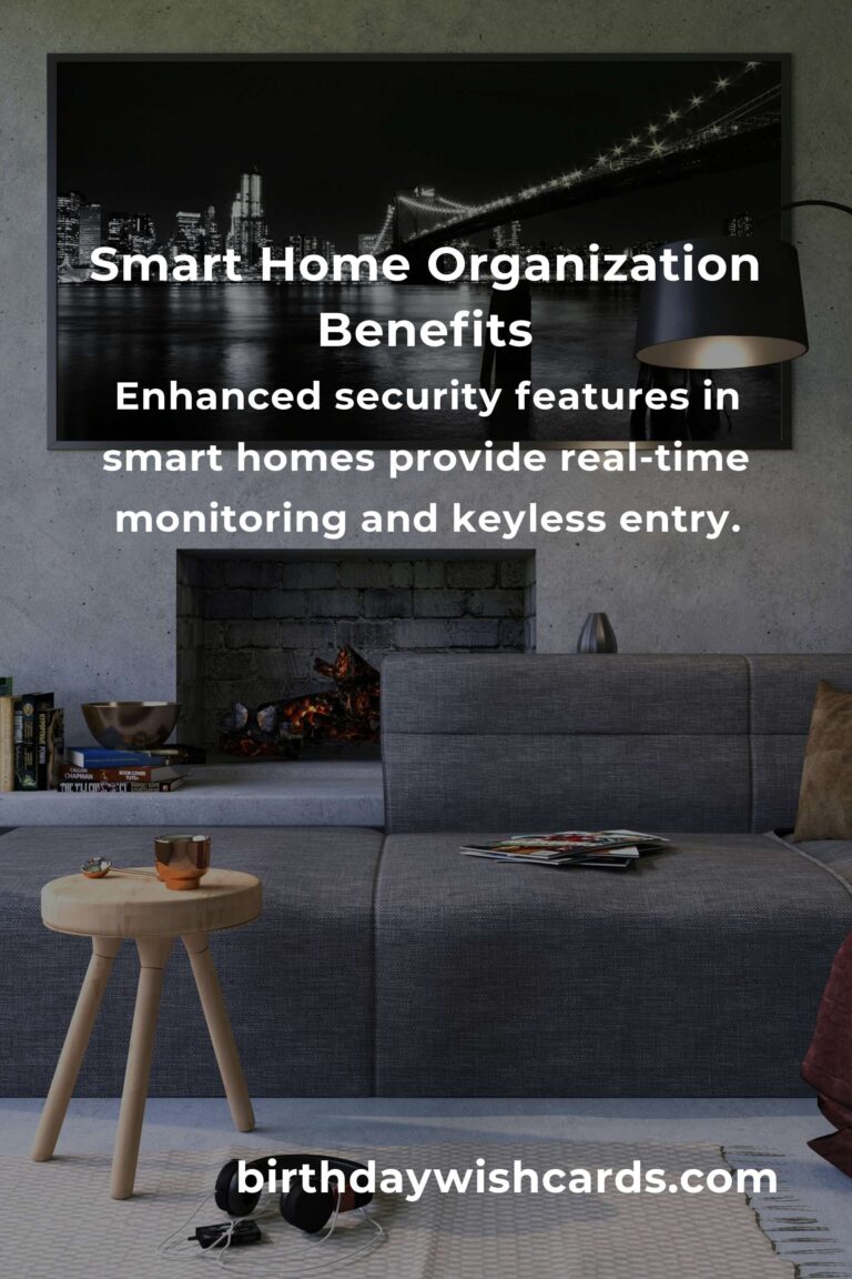 The Hidden Benefits of Smart Home Organization