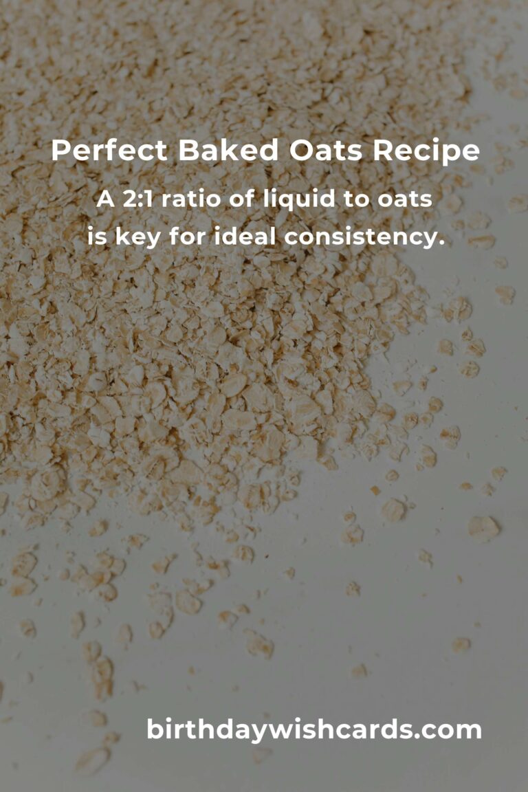 The Secret to Perfect Baked Oats Every Time