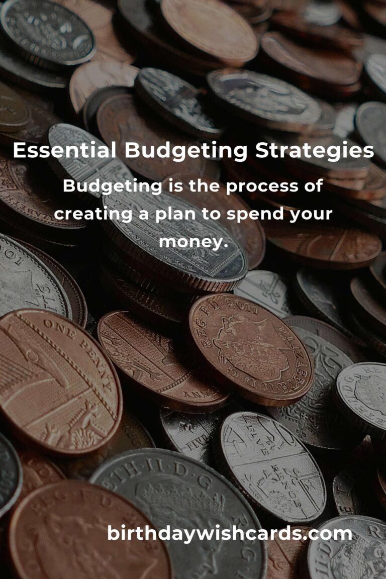 The Ultimate Guide to Budgeting: Master Your Finances