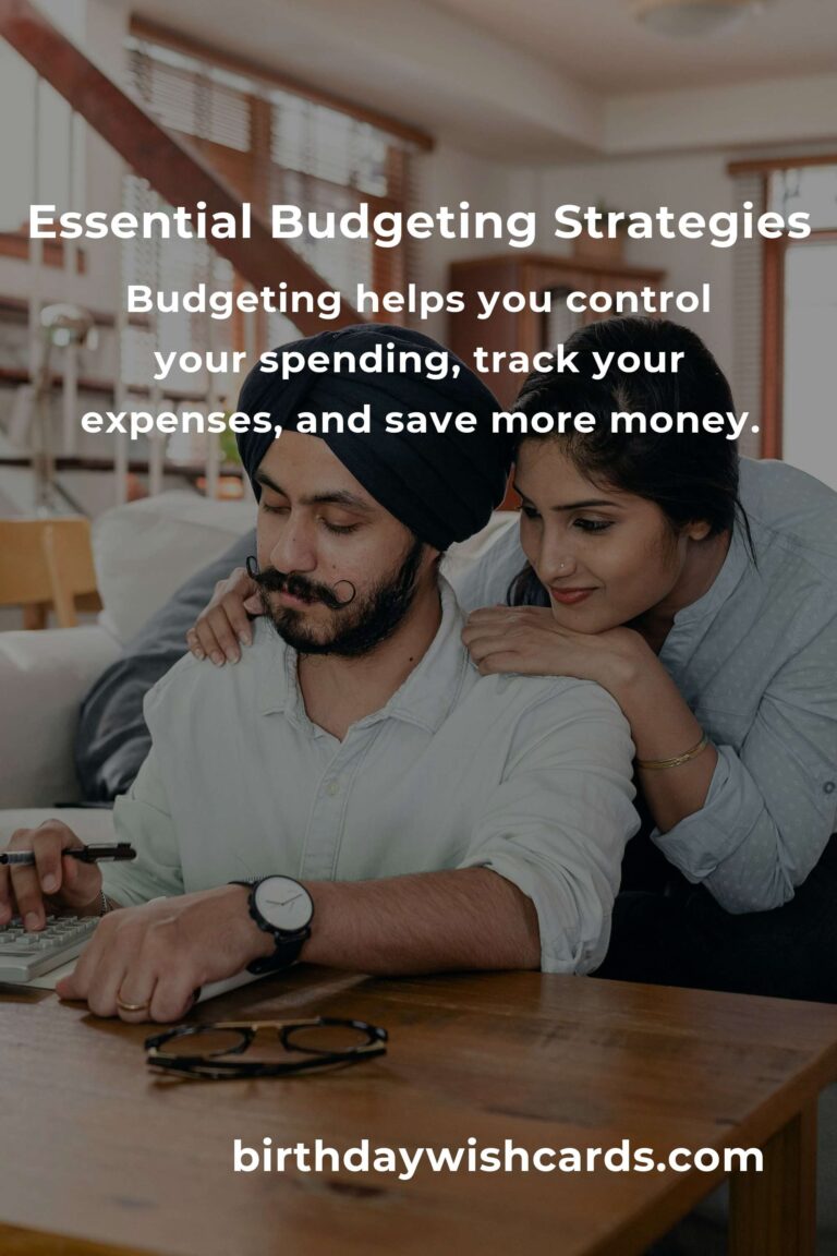 The Ultimate Guide to Budgeting: Master Your Finances