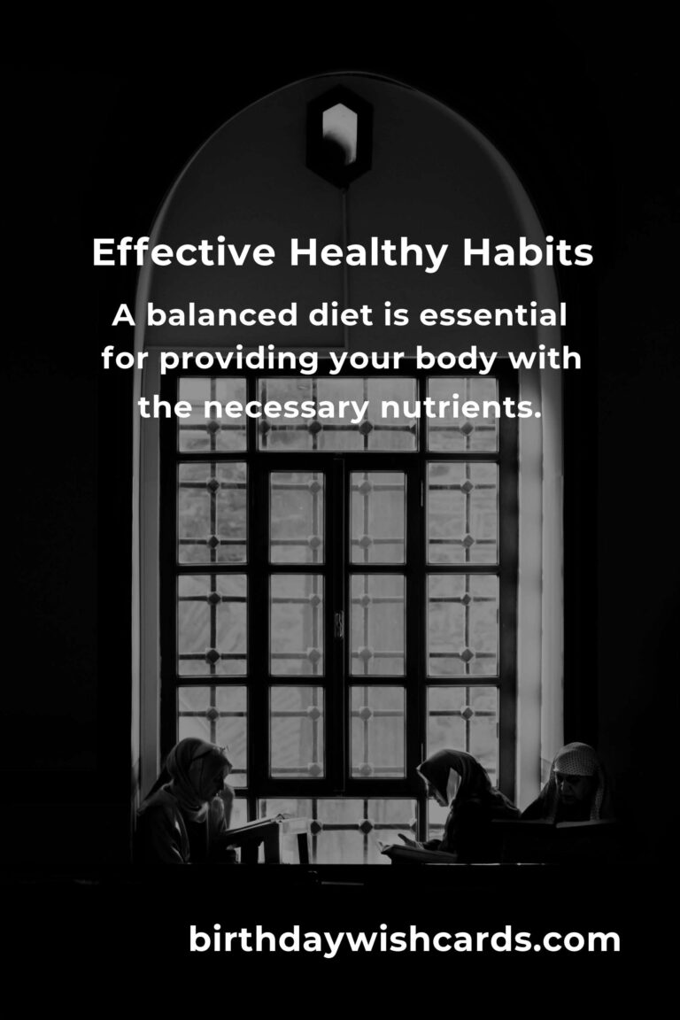 The Ultimate Guide to Effective Healthy Habits