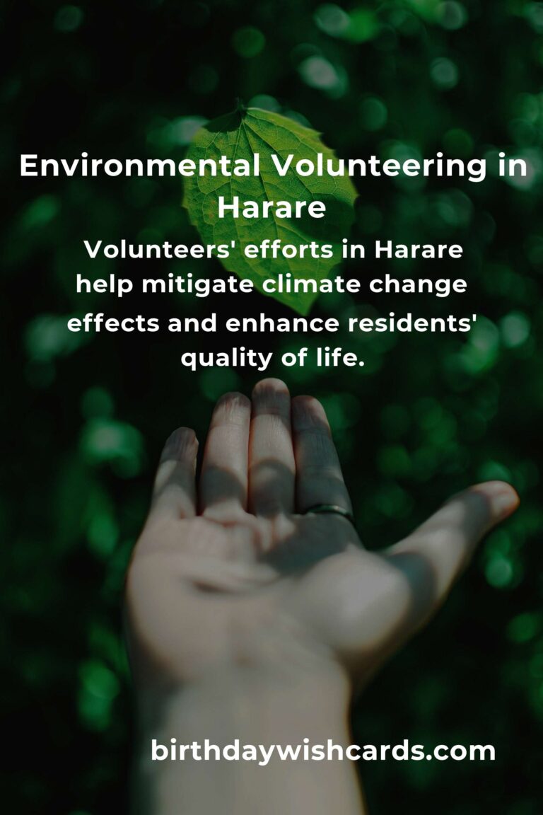 The Ultimate Guide to Environmental Volunteering in Harare for 2025