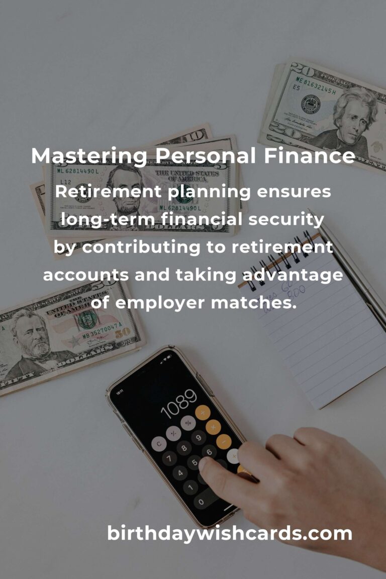 The Ultimate Guide to Mastering Personal Finance