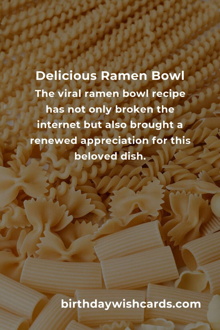 The Viral Ramen Bowl Recipe That Took the Internet by Storm