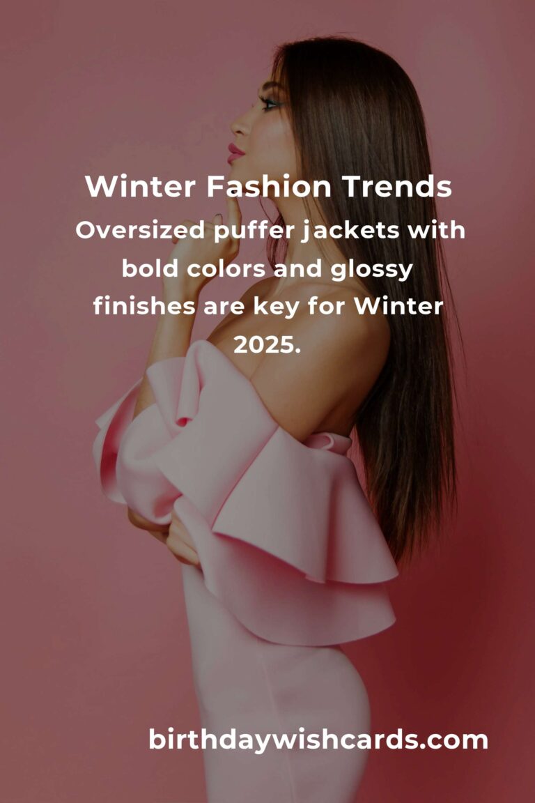 Top 13 Fashion Trends for Winter 2025: Elevate Your Wardrobe Style
