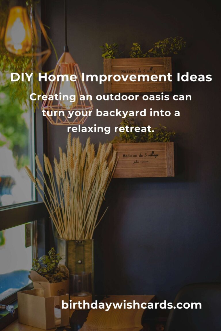 Top 5 DIY Home Improvement Ideas for a Stunning Transformation