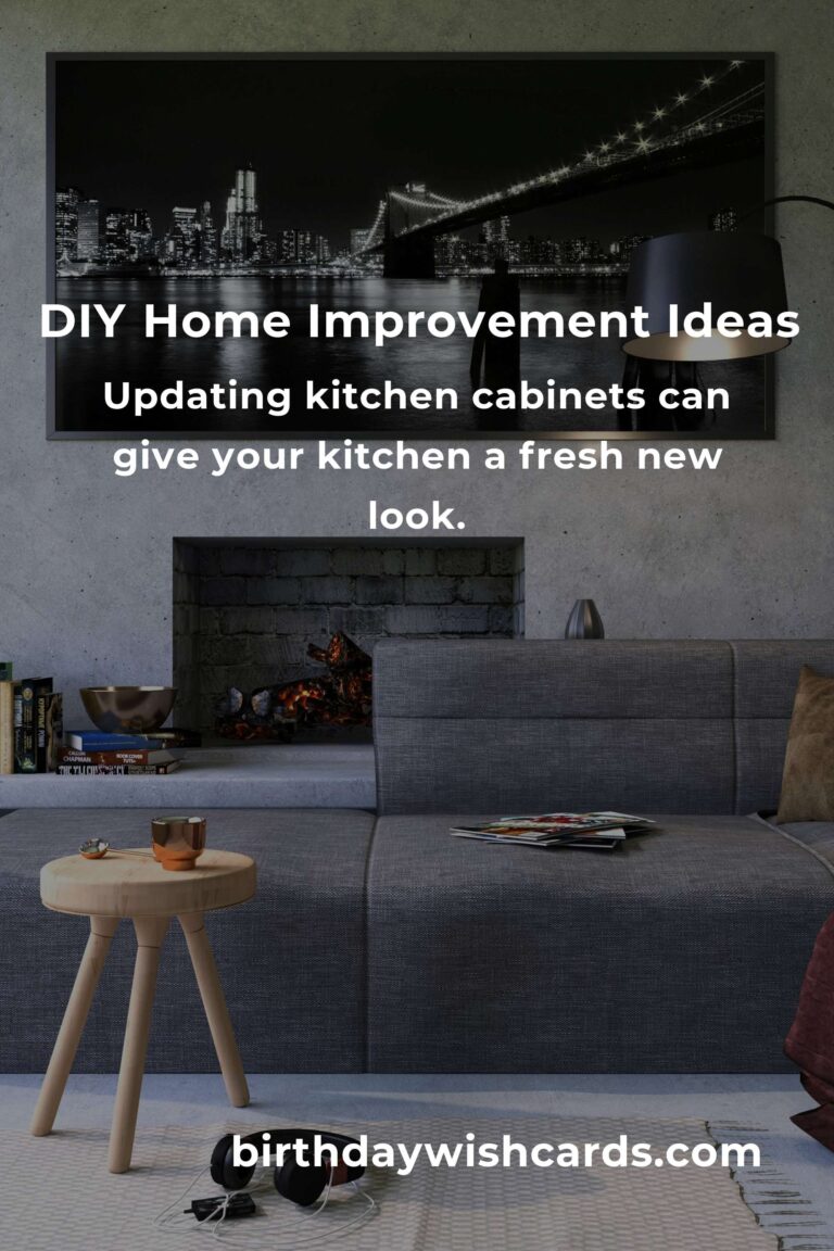 Top 5 DIY Home Improvement Ideas for a Stunning Transformation