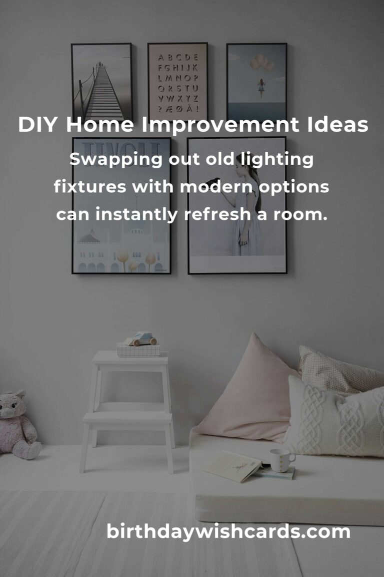 Top 5 DIY Home Improvement Ideas for a Stunning Transformation
