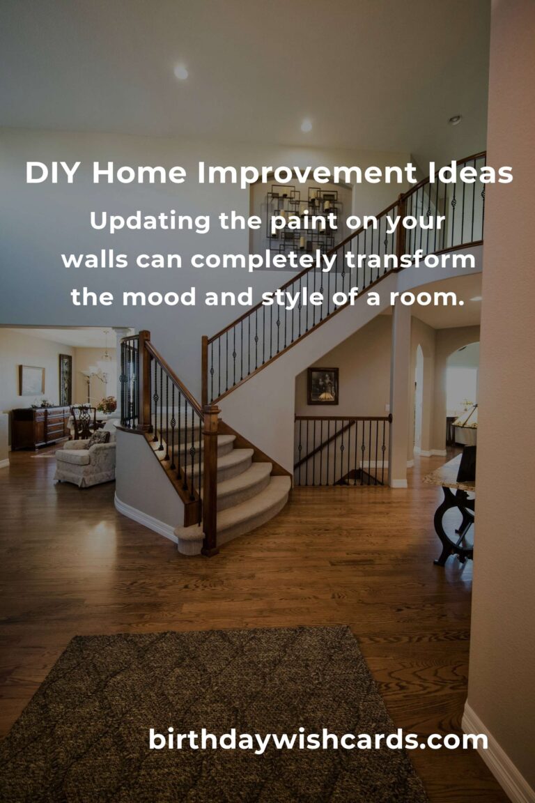 Top 5 DIY Home Improvement Ideas for a Stunning Transformation