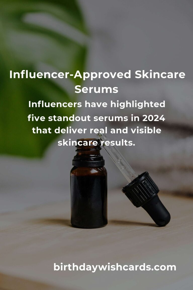 Top 5 Influencer-Approved Serums You Must Try in 2024