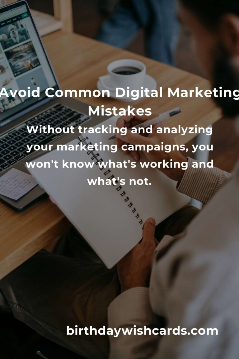 Top Mistakes in Digital Marketing Ideas and How to Avoid Them