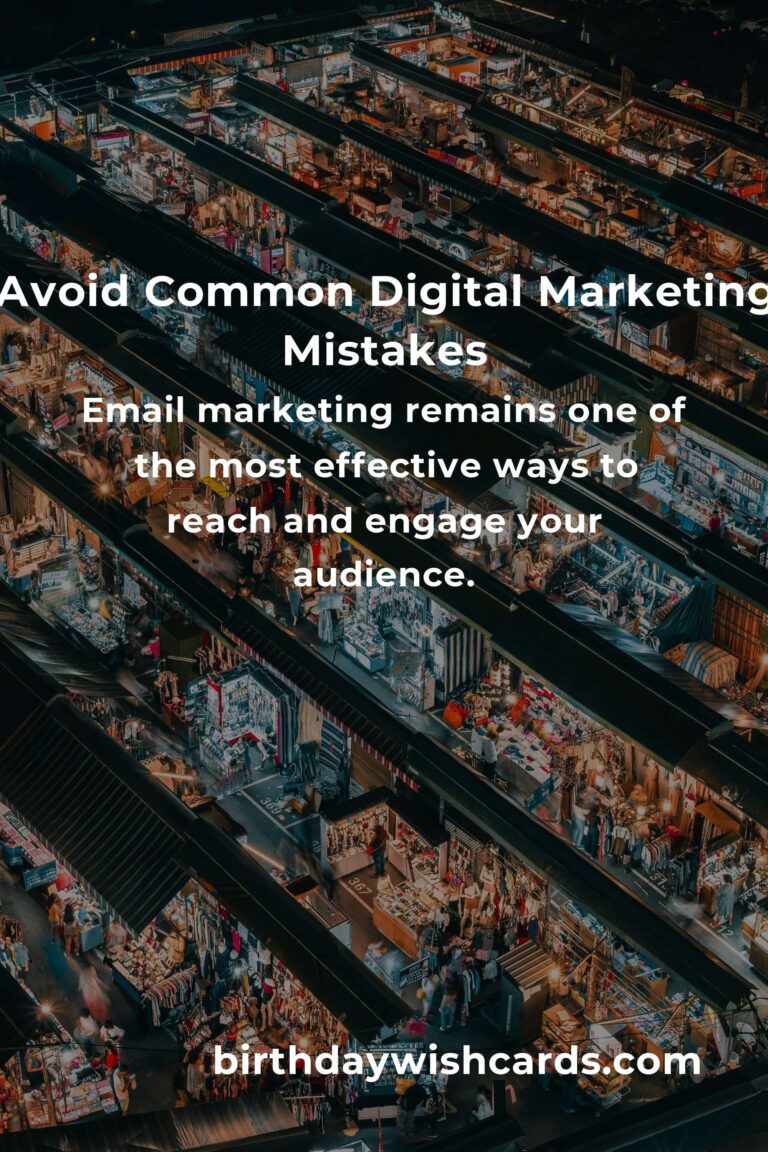 Top Mistakes in Digital Marketing Ideas and How to Avoid Them
