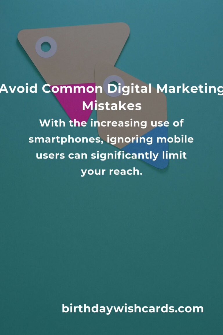 Top Mistakes in Digital Marketing Ideas and How to Avoid Them